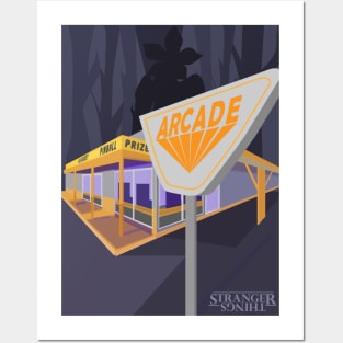 Stranger Things Arcade Posters and Art